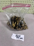 LOCAL PICKUP ONLY- 500+/- 40 CAL empty brass