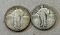 1926 and 1928 Standing Liberty Quarter, 90% silver, Sells times the money