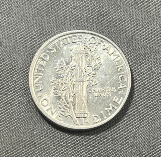 1941 Mercury Dime