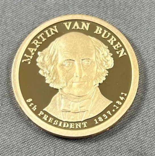 Martin Van Buren PROOF Presidential Dollar