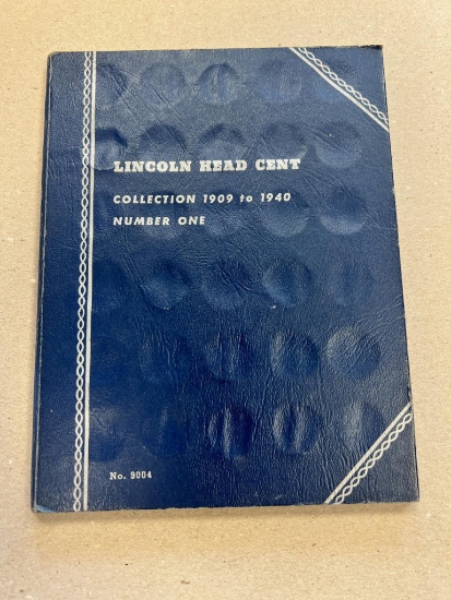 Early starter set of Lincoln Wheat Cents, see pics for coins included
