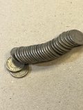 Partial tube of asst. Liberty V Nickels