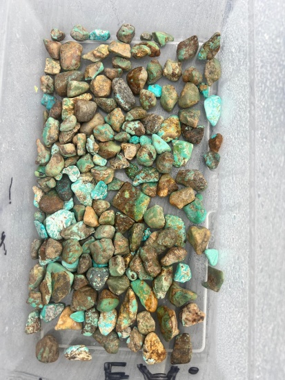 Approx one pound of Rough Turquoise, may contain other minerals, SEE NOTE BELOW