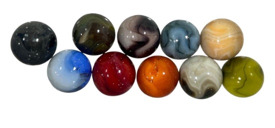 Marbles 10 Shooters Jabo prior to 2007 Reno OH