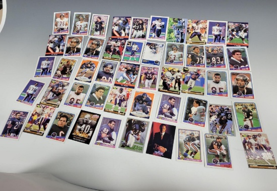50 Bears Football Cards