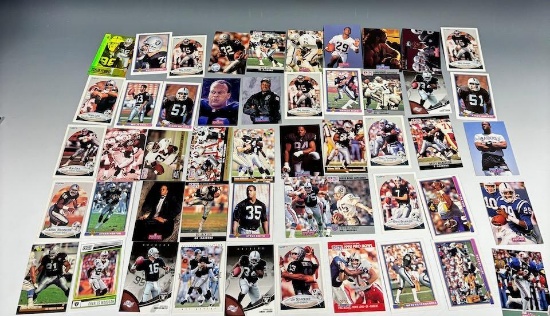50 Raiders Football Cards