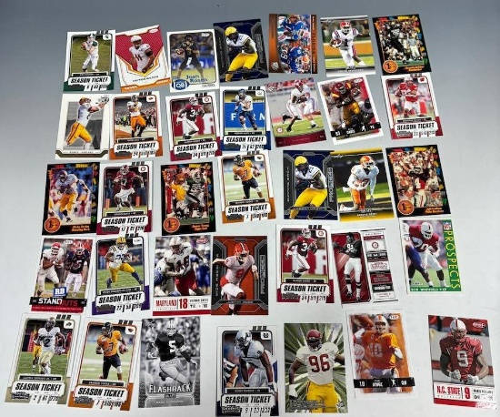 35 College Football Cards