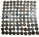 100- Indianhead Cents, all with post 1900 readable dates