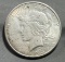 1923-S Peace Silver Dollar, 90% Silver