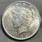 1923 Peace Silver Dollar, 90% Silver
