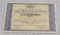 1939 Poland 3% Bond note
