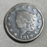 1919 US Liberty Head Large Cent