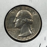 1946 Washington Quarter, 90% silver