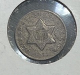 1851 3-cent Silver Coin