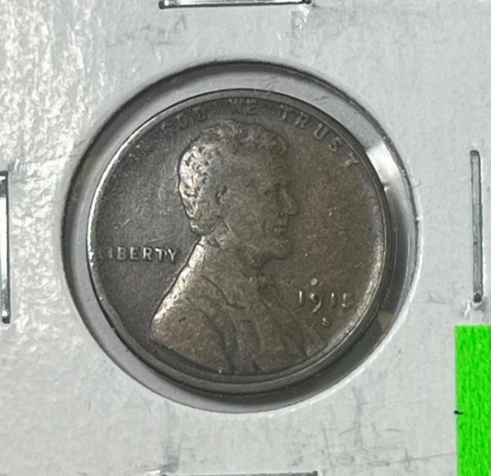 1915-S Lincoln Wheat Cent