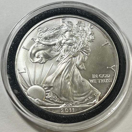 2011 US Silver Eagle .999 fine silver