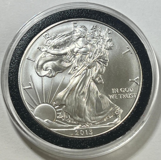 2013 US Silver Eagle .999 fine silver