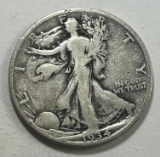 1934-S US Walking Liberty Half Dollar, 90% Silver