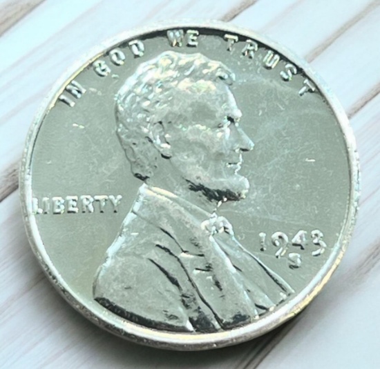 1943-S WW2 Steel Cent