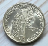 1940-S US Mercury Dime, 90% Silver