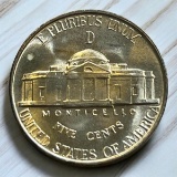 1943-D War Nickel, 35% silver, good looking coin