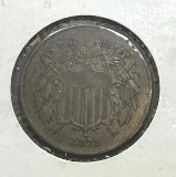 1871 US 2 Cent piece