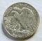 1940 US Walking Liberty Half Dollar, 90% Silver