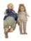 Dolls - lot of 2, composite, vintage
