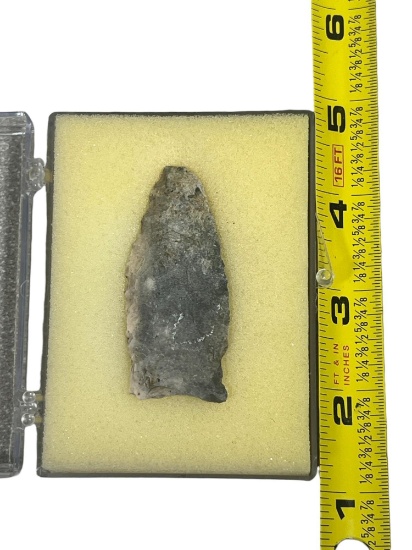 Arrowheads Paleo Point found in Missouri marked "SS" 2 1/2"