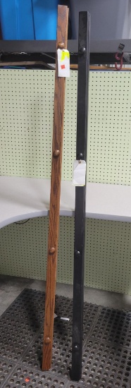 2 Quilt wall hanger one has a little bit of damage see pictures, 6 ft tall