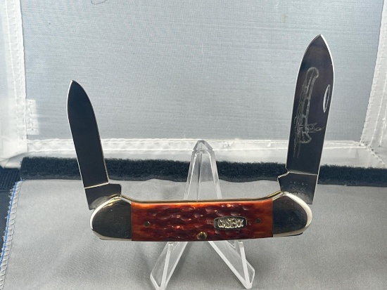 Case XX 2 Blade Canoe Pocket Knife, 62131 CV