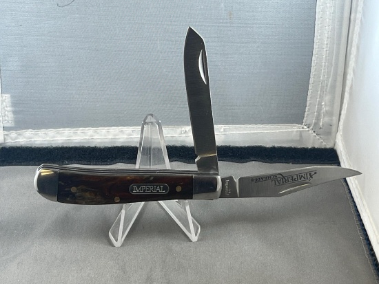 Imperial 2 Blade Folding pocket knife, appears unused