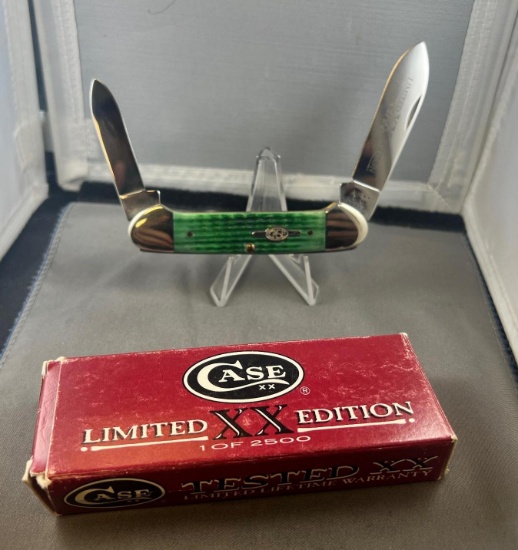 Case XX 2 Blade Canoe Limited Edition Pocket Knife, 62131 SS w/ BOX