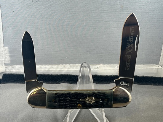 Case XX 2 Blade Canoe Pocket Knife, 62131 SS Limited Edition