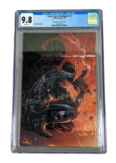 Snake Eyes Deadgame #1 CGC 9.8 Graded Comic Book