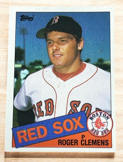 1985 Topps Roger Clemens RC