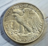 1946 US Walking Liberty Half Dollar, 90% Silver