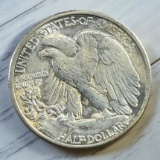 1946-D US Walking Liberty Half Dollar, 90% Silver