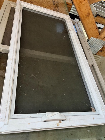 Crank out white Replacement Window 26" x 51"