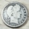 1907 Barber Quarter Dollar, 90% Silver