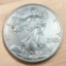 1997 US Silver Eagle Dollar Coin, .999 Fine Silver