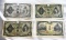 4- Japanese Vintage Banknotes, sells times the money