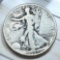 1919-D US Walking Liberty Half Dollar, 90% Silver