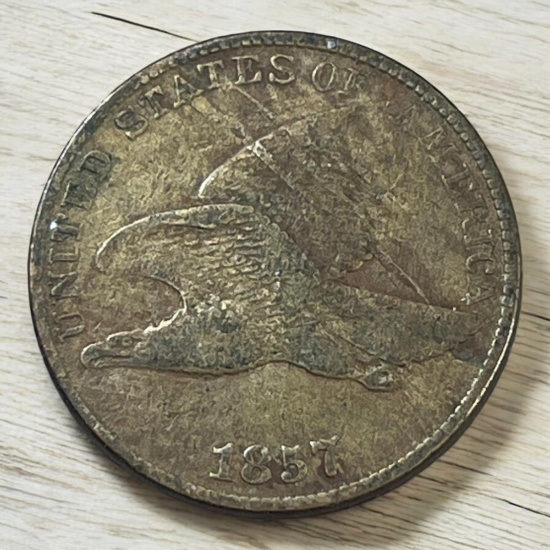1857 Flying Eagle Cent