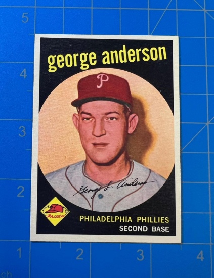 George "Sparky" Anderson  1959 Topps Baseball #338
