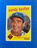 Sandy Koufax  1959 Topps Baseball #163