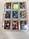 1988 Fleer Football In Action card set complete 1 - 88
