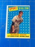 Warren Spahn All- Star 1958 Topps Baseball #494