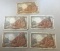 5- 1942 France Vingt Francs Banknotes