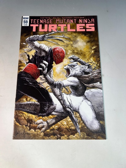 Teenage Mutant Ninja Turtles #59  IDW Publishing Jennika Cover First Print